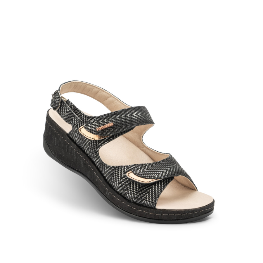 Podartis Yasmine Chevrons Black 39