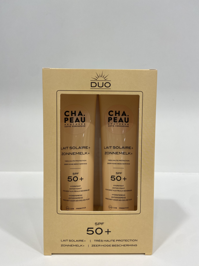 CHA.PEAU Sunpro Zonnemelk spf50 2 x 100ml