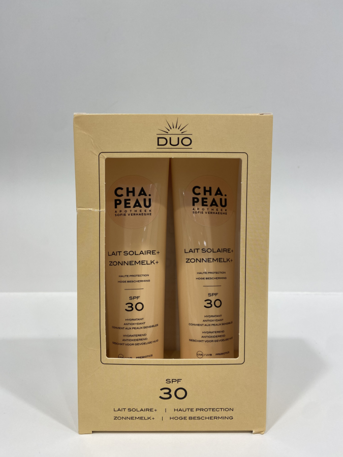 CHA.PEAU Sunpro Zonnemelk spf30 2 x 100ml