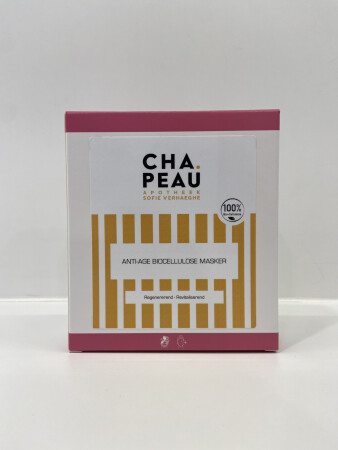 CHA.PEAU Anti-age biocellulose masker 3 stuks