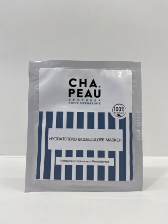 CHA.PEAU Hydraterend biocellulose masker 1 stuk