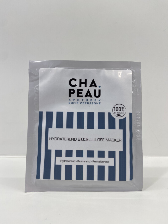 CHA.PEAU Hydraterend biocellulose masker 1 stuk