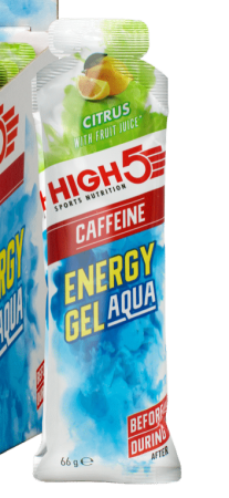 High 5 energygel aqua caffeine citroen 66g