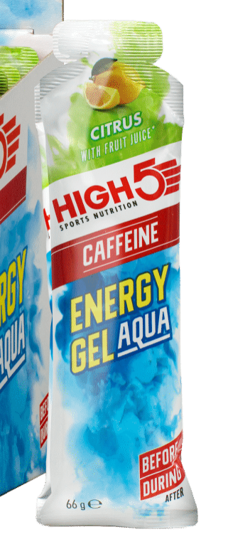 High 5 energygel aqua caffeine citroen 66g