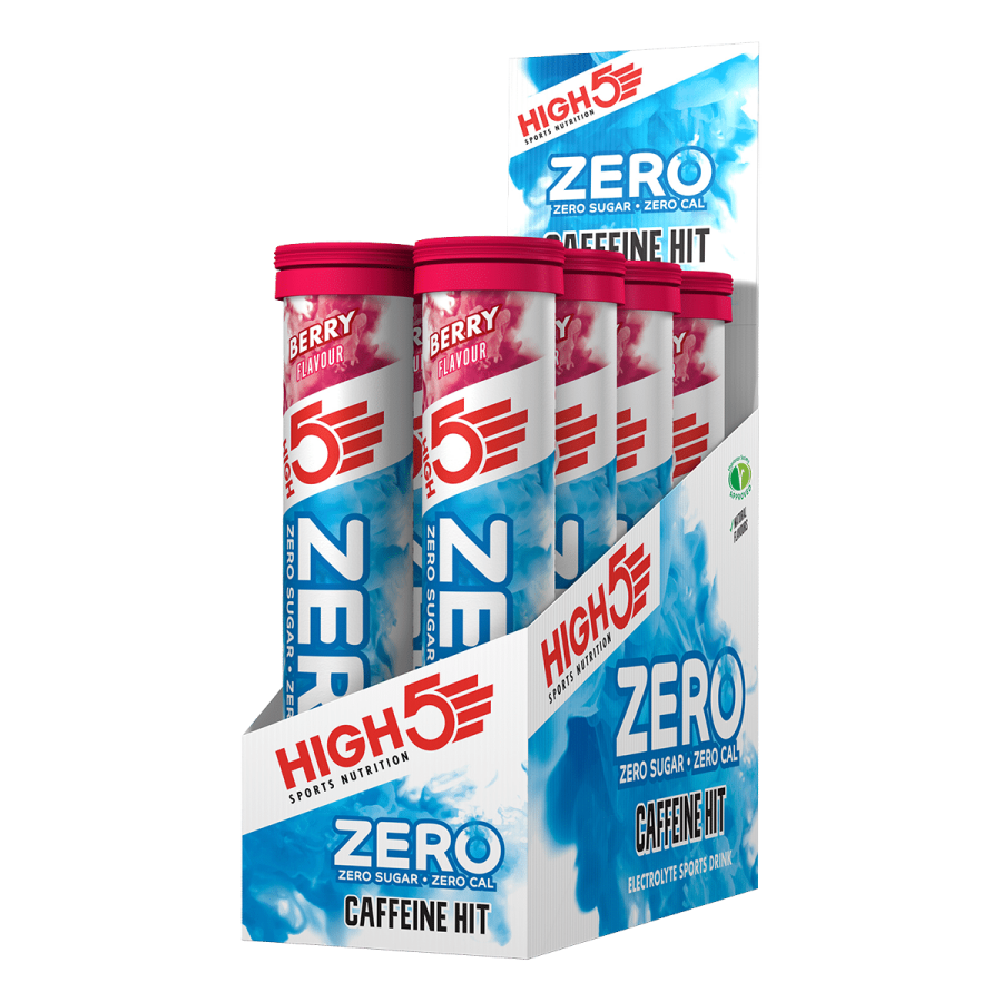 High 5 ORS hydratatiedrank caffeine bessen 20 x 4g
