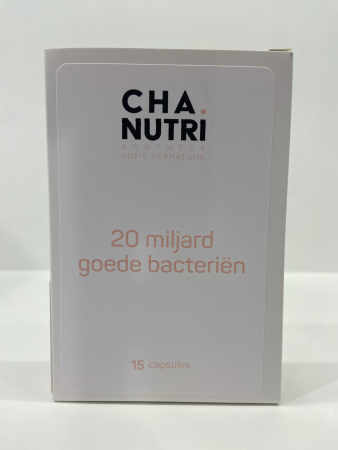 CHA.NUTRI 20 miljard goeie bacteriën