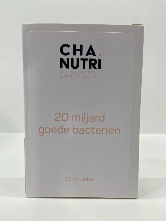 CHA.NUTRI 20 miljard goeie bacteriën