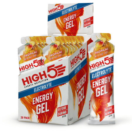 High 5 energygel electrolyte tropical 60g