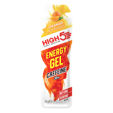 High 5 energygel caffeine sinaasappel 40g