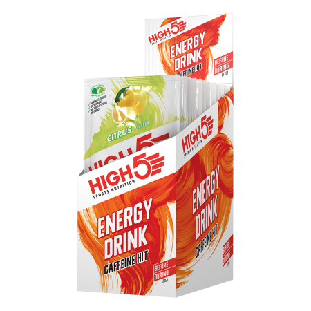 High 5 energy drink citroen caffeine hit 12 x 47 g