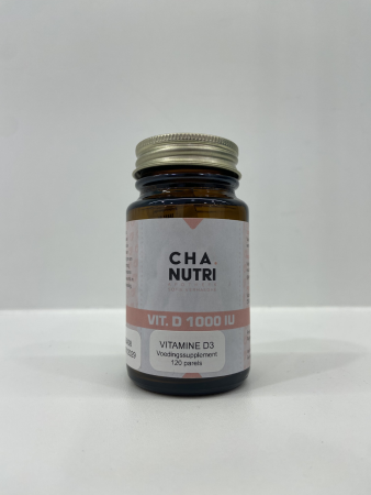 CHA.NUTRI Vit. D 1000 IU 120 parels