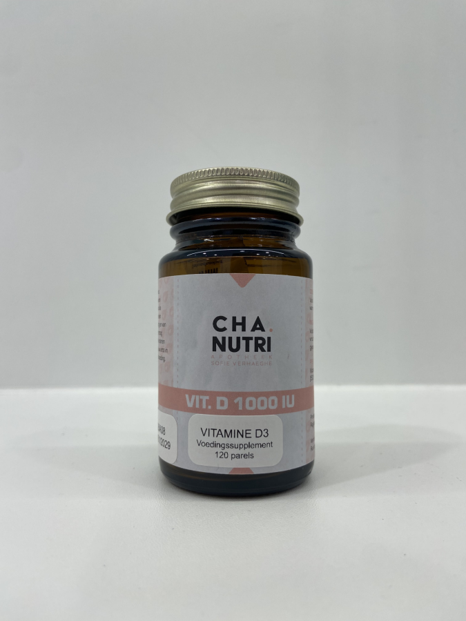 CHA.NUTRI Vit. D 1000 IU 120 parels