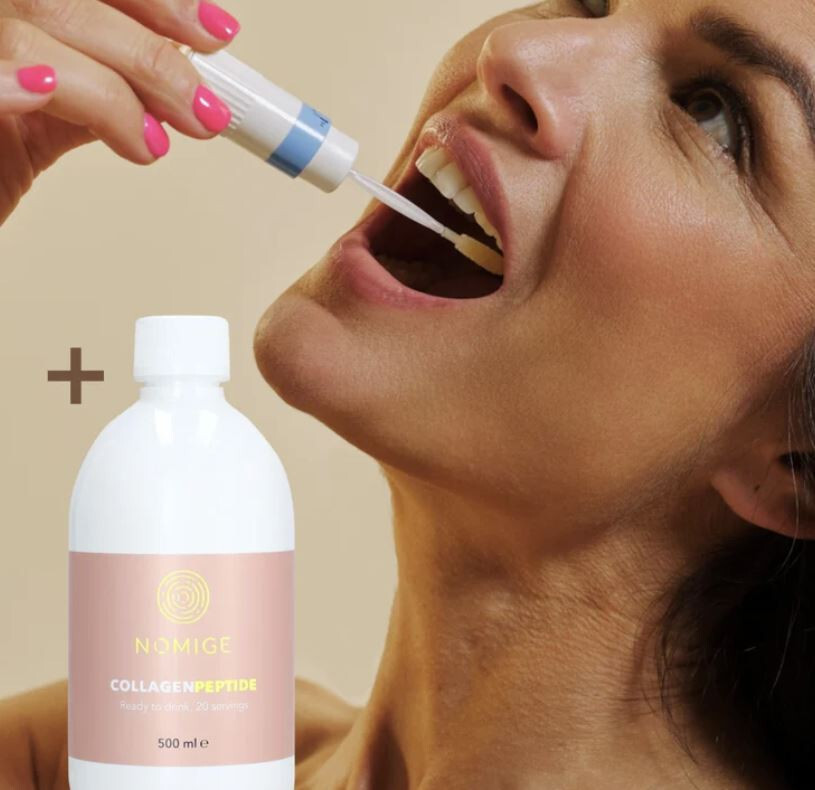 Nomige DNA kit met gratis fles collageen
