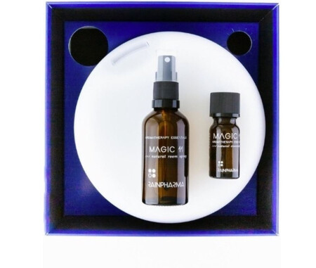 Rainpharma Aroma Diffuser + Magic 11 Ess Oil En Roomspray
