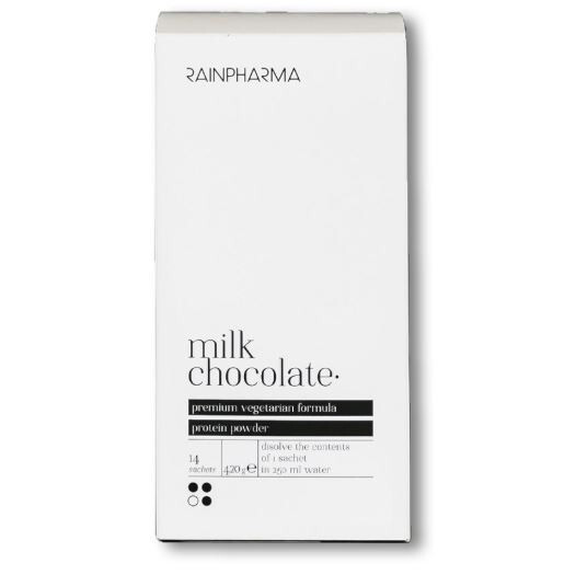 Rainpharma Milk Chocolate shake zakjes 14 stuks