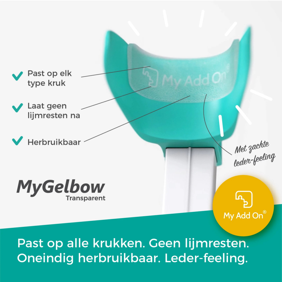 MY GELBOW ADD ONS KRUKKEN TRANSPARENT