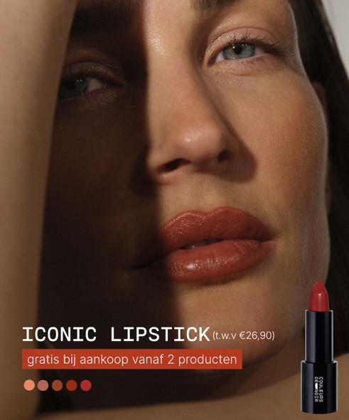 Gratis lipstick bij aankoop van 2 LCN producten