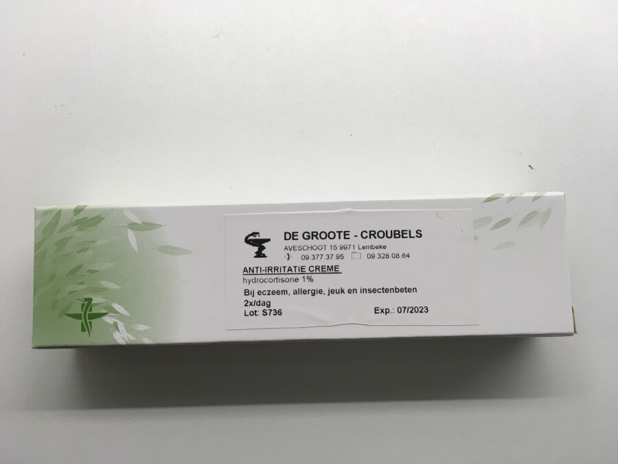 Anti irritatie creme