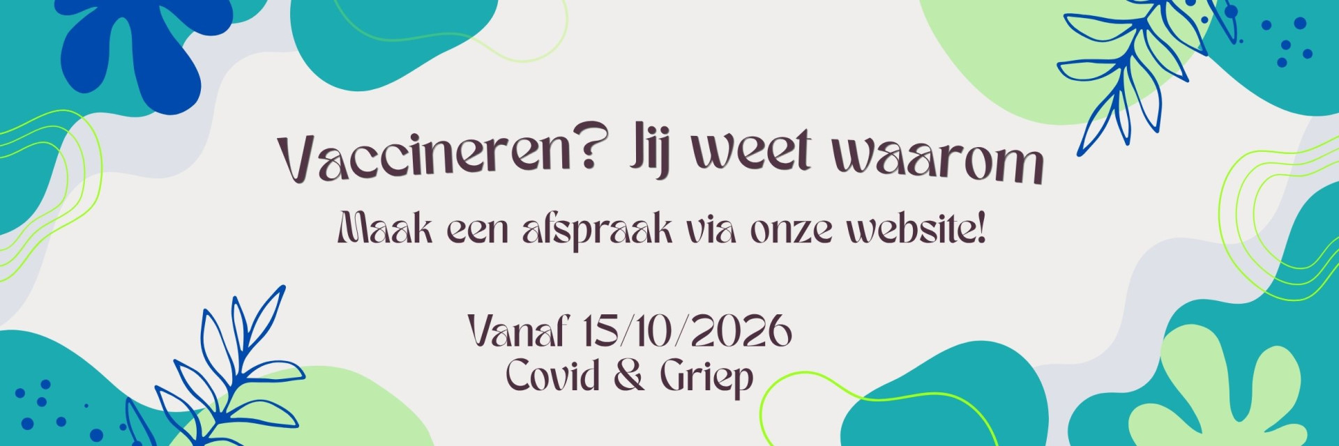 Laat je vaccineren!
