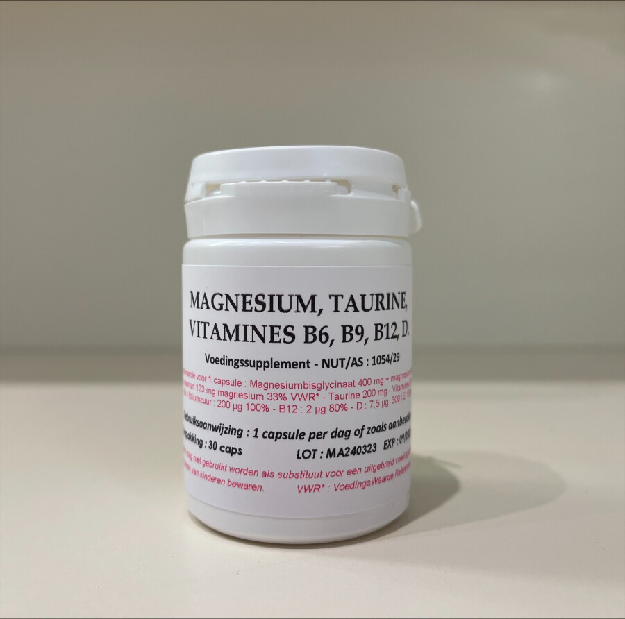 Huisbereiding Magnesium caps 30
