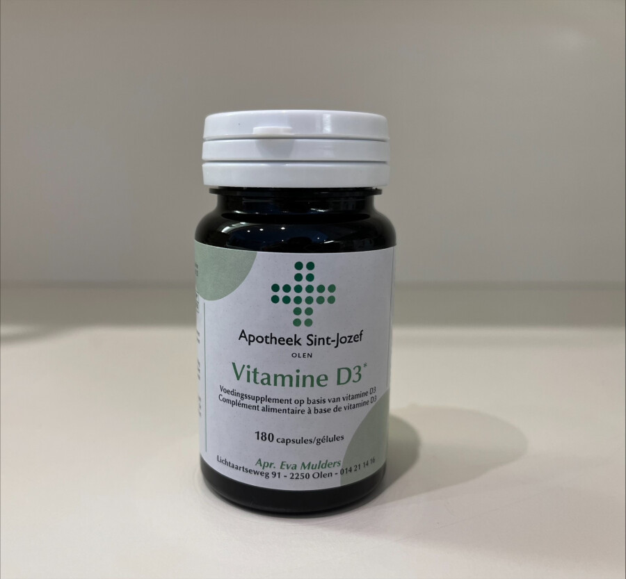 Huisbereiding Vitamine D caps 180