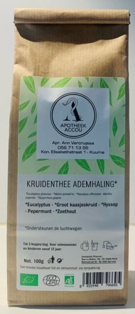 KRUIDENTHEE ADEMHALING 100G