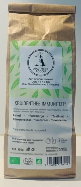 KRUIDENTHEE IMMUUNSYSTEEM 100G