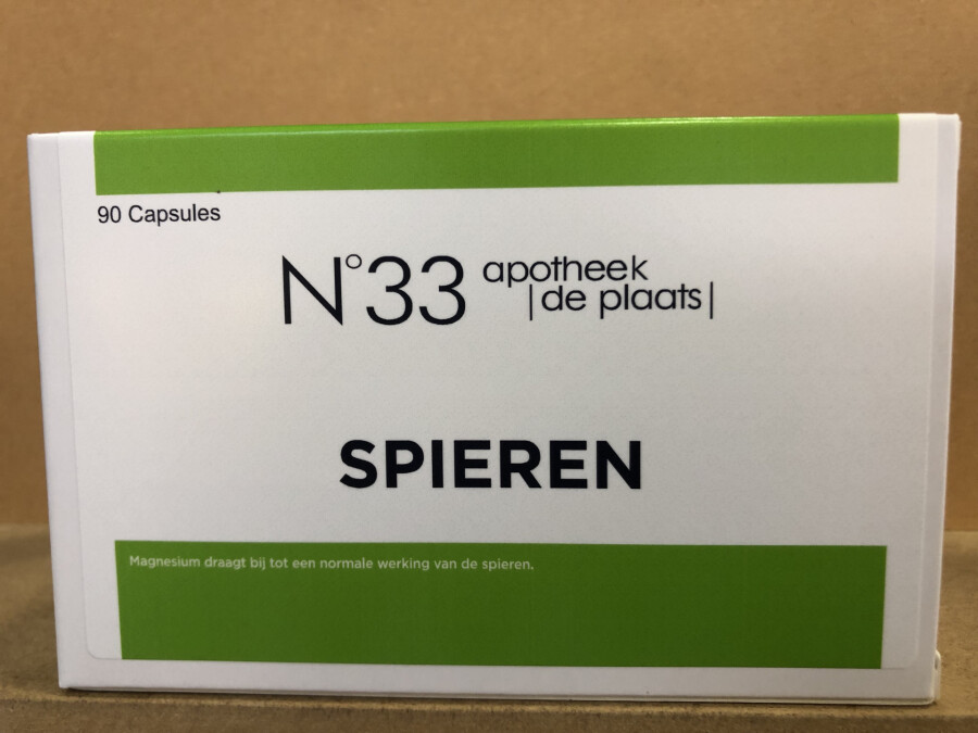 DE PLAATS N33 SPIEREN  90 caps