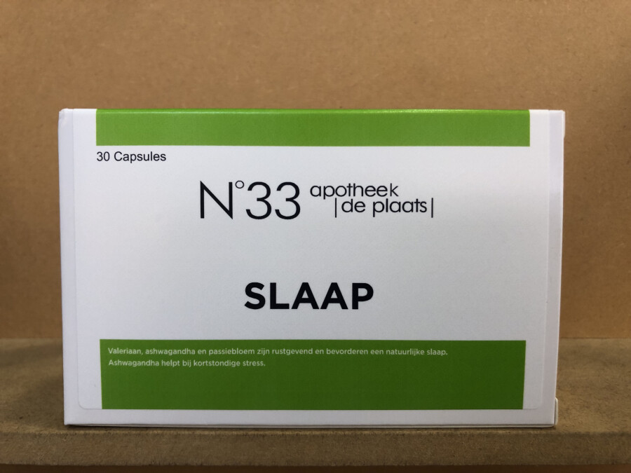 DE PLAATS N33 SLAAP  30 CAPS