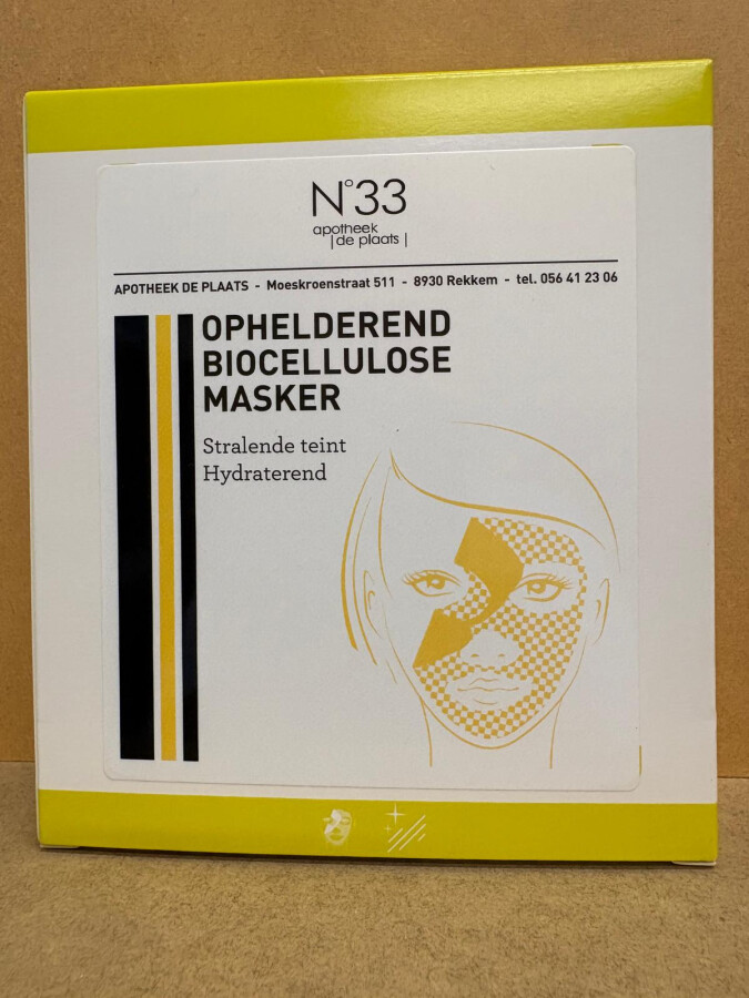 N33 COS OPHELDEREND BIOCELLULOSE MASKER 8ML 3 STUKS