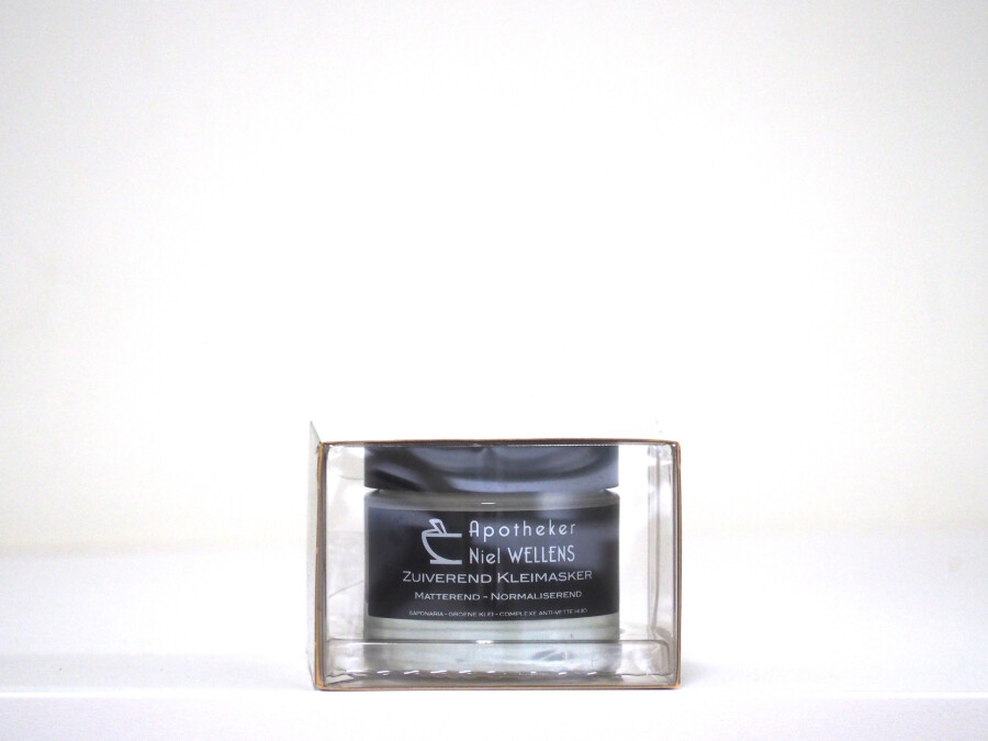 Apotheker Niel Wellens Zuiverend Kleimasker