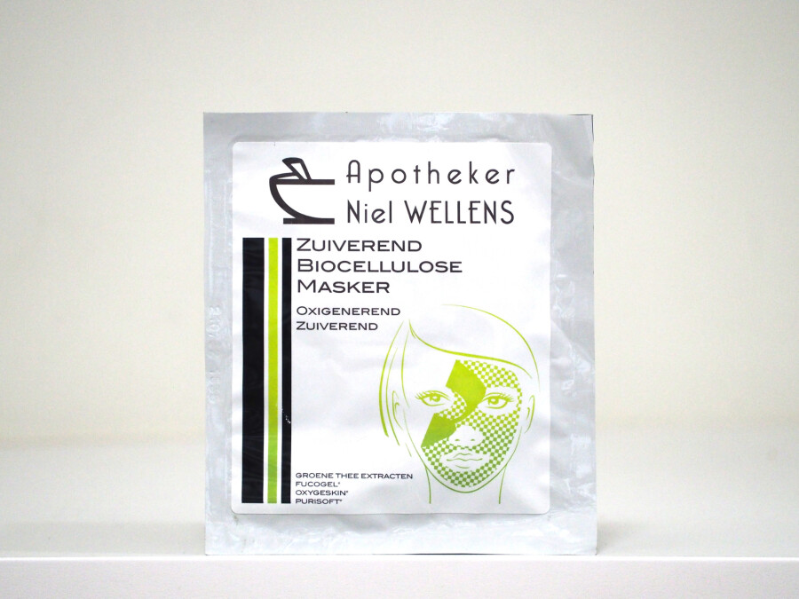 Apotheker Niel Wellens Zuiverend Biocellulose Masker Apotheker Niel Wellens Zuiverend Biocellulose Masker