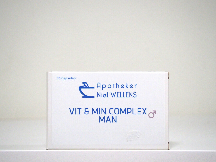 Vit & Min Complex Man 30 capsules Huisbereiding