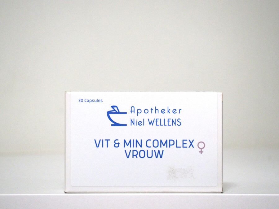 Vit & Min Complex Vrouw 30 capsules Huisbereiding