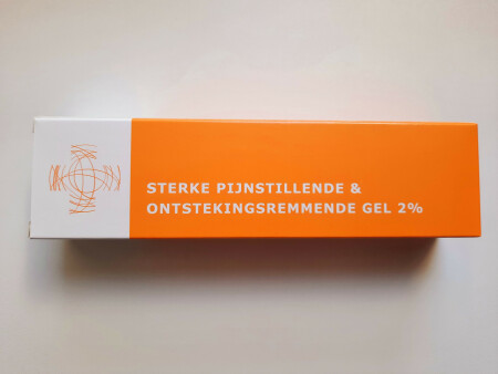 Sterke pijnstillende & ontstekingsremmende gel 2% main product photo