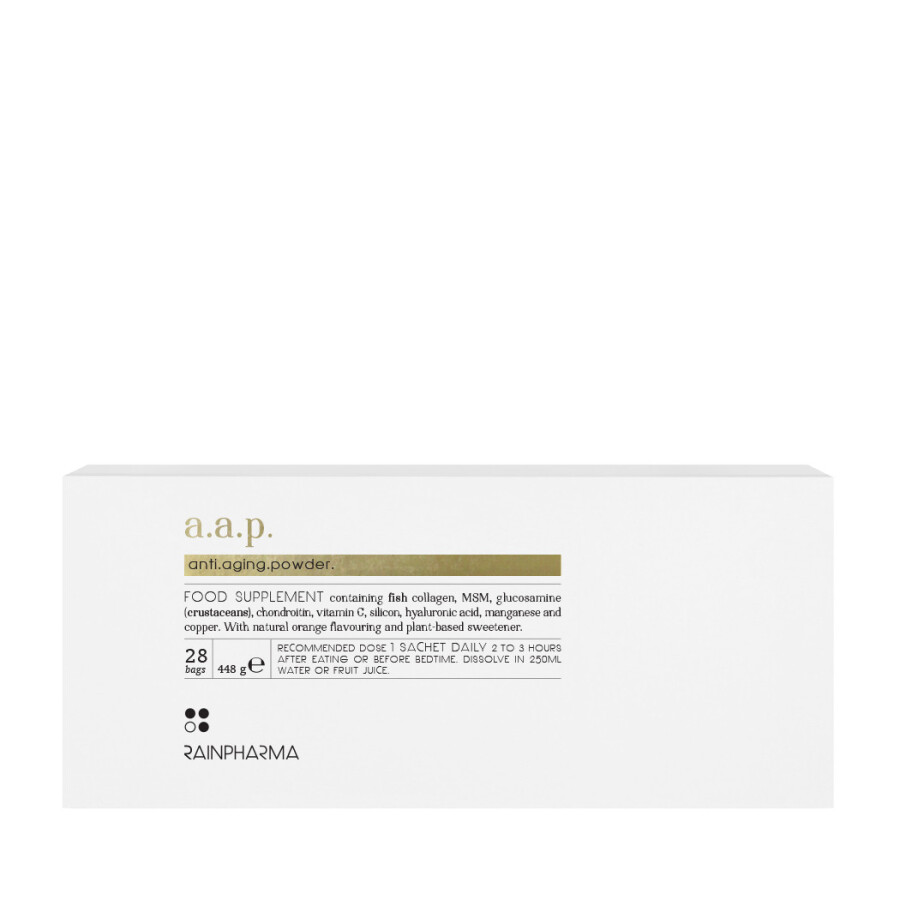 Rainpharma a.a.p. (Anti.Aging.Powder - Collageen) 28 zakjes