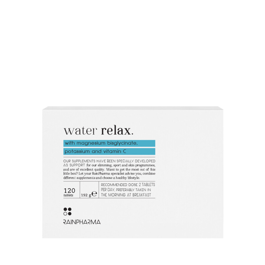 Rainpharma Water Relax (magnesium & kalium) 120 tabs
