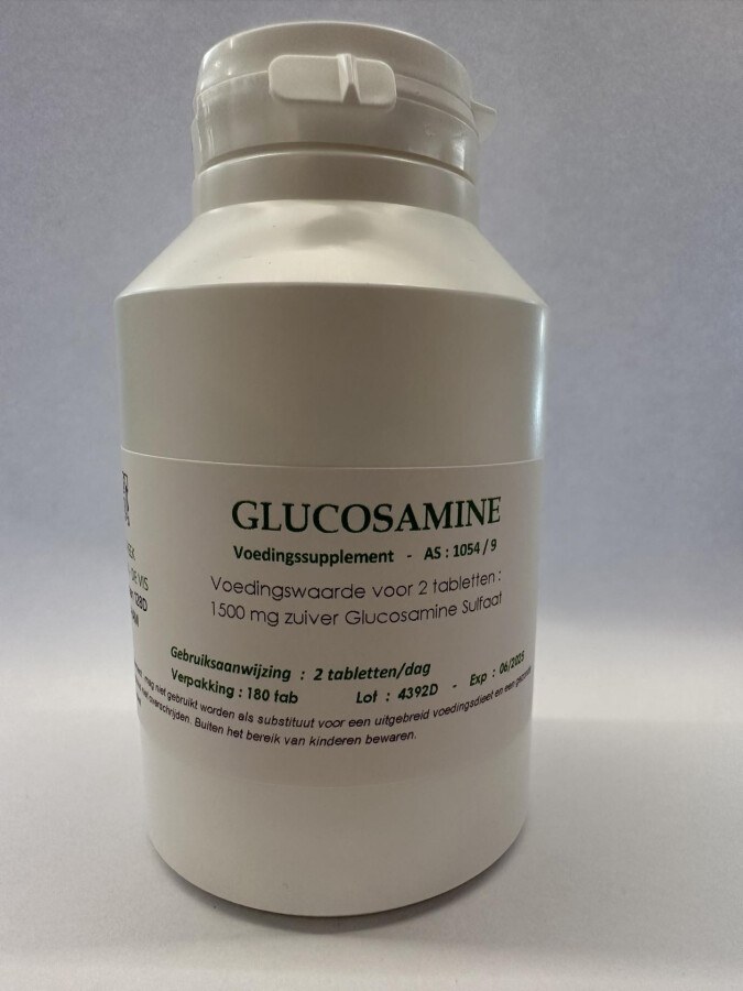 Glucosamine 1500 mg, 180 tabletten
