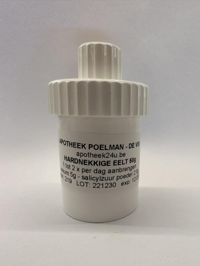 Hardnekkige eelt, 50 gram Hardnekkige eelt, 50 gram