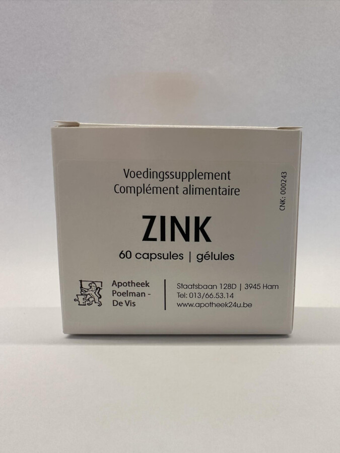 Zink, 60 capsules Zink, 60 capsules