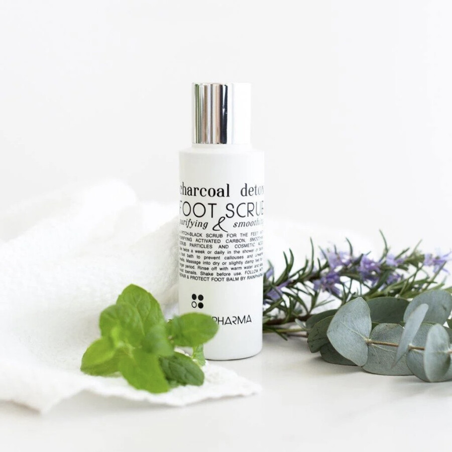 Rainpharma Charcoal Detox Foot Scrub 100ml