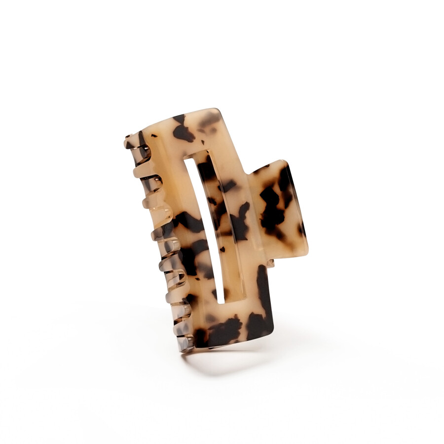 Kanjo The Hair Clip Moyenne - Sandstone Tortoise 02