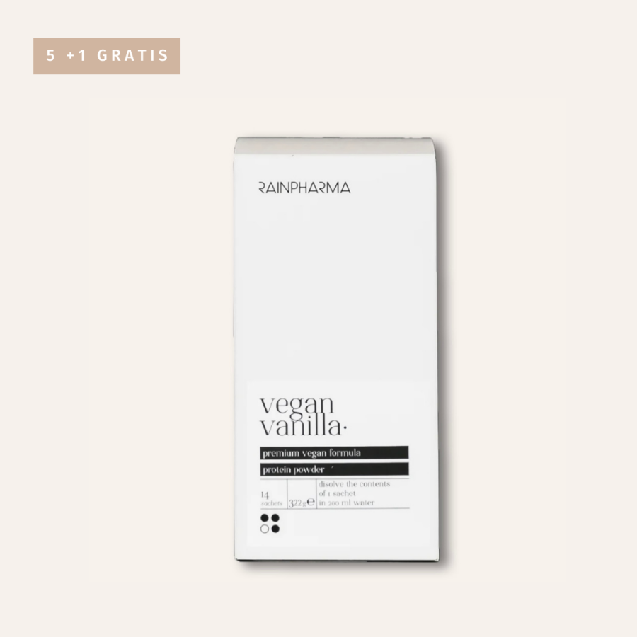 RainPharma Shake Vegan Vanilla 14 zakjes