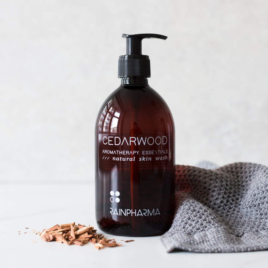 RainPharma Skin Wash Cedarwood 500ml