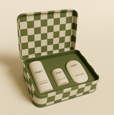 MORO Bathroom Set Santal & Violet