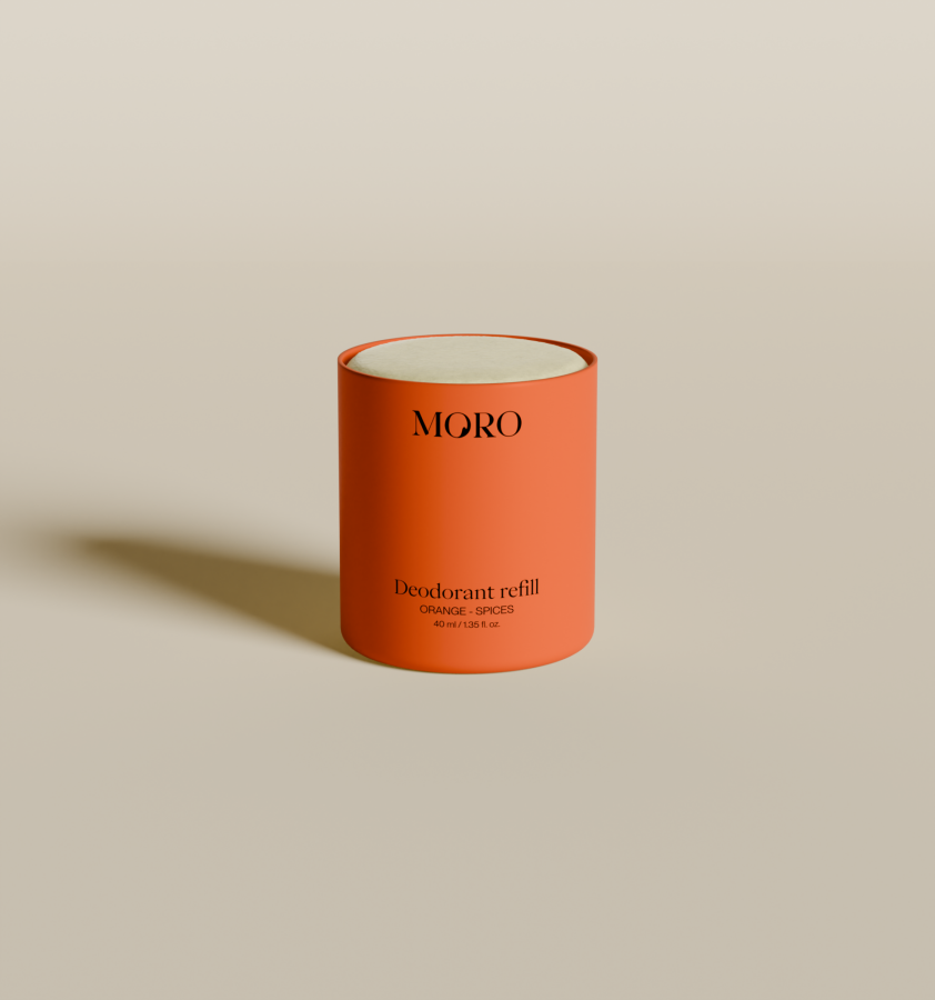 MORO Deodorant Orange & Pine  - Refill