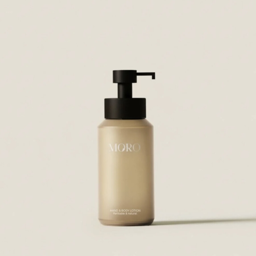 MORO Hand & Body Lotion Santal & Violet | Soft Sand - Starter Kit