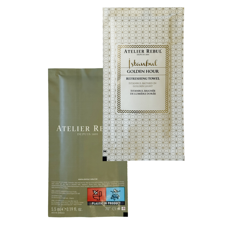 Atelier Rebul Golden Hour Refreshing Towel 10 stuks
