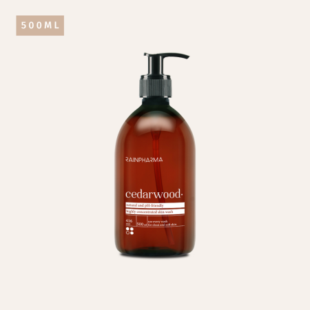 RainPharma Skin Wash Cedarwood 500ml