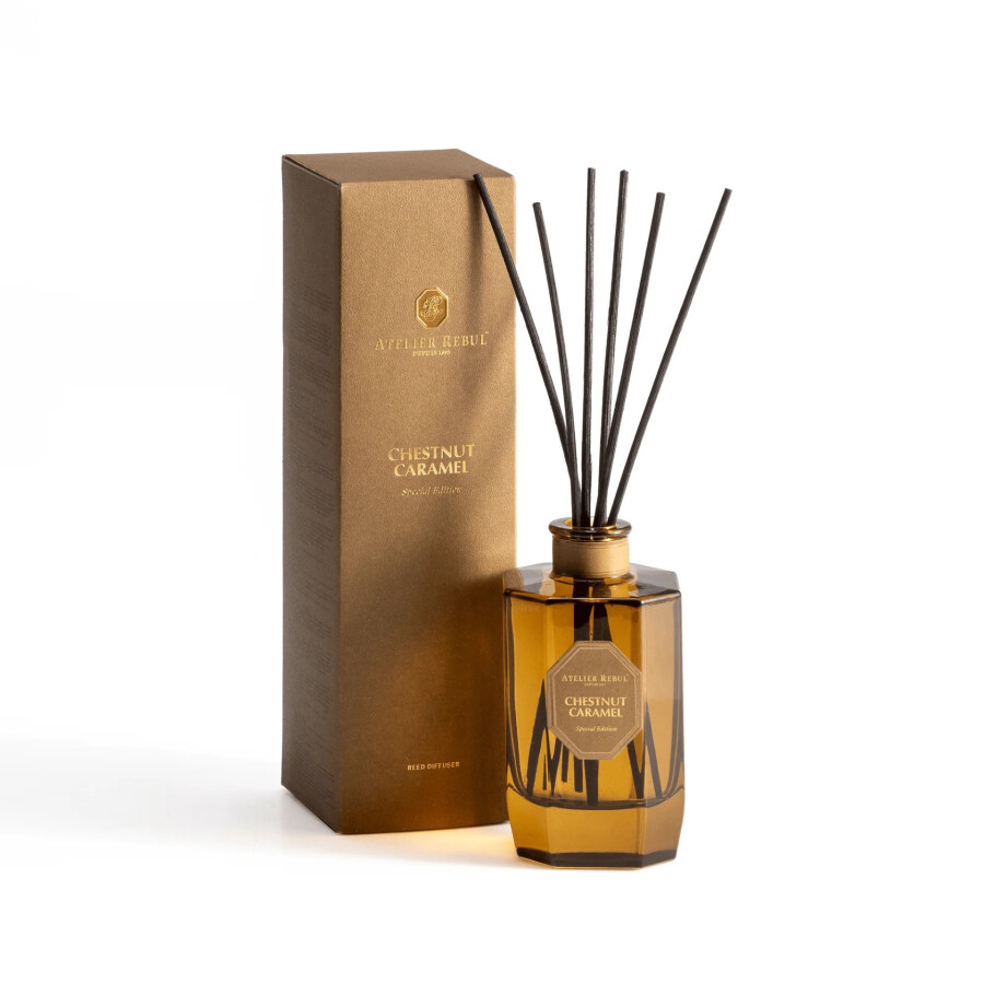 Atelier Rebul Chestnut & Caramel geurstokjes 200ml